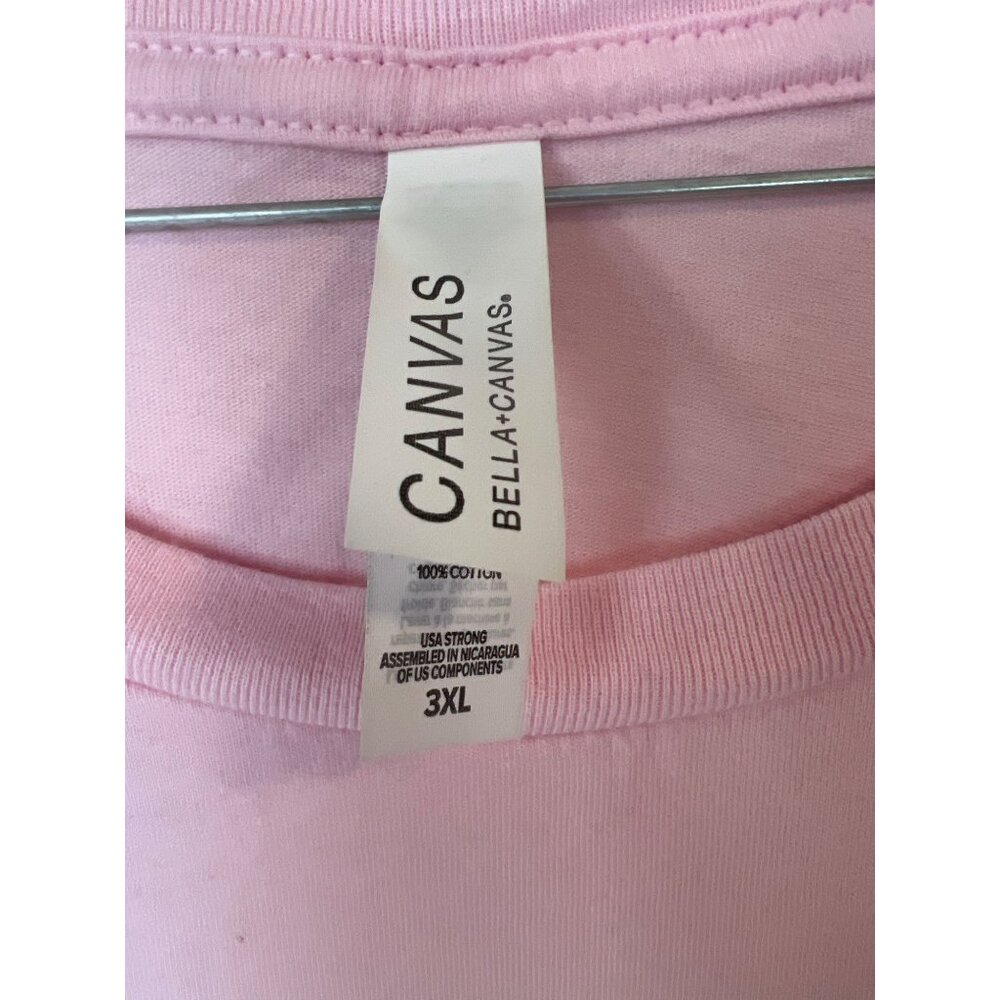 Disney Disneyland 50th Birthday Queen Pink T-shirt 3X Mickey Balloons Celebrate - Picture 2 of 5